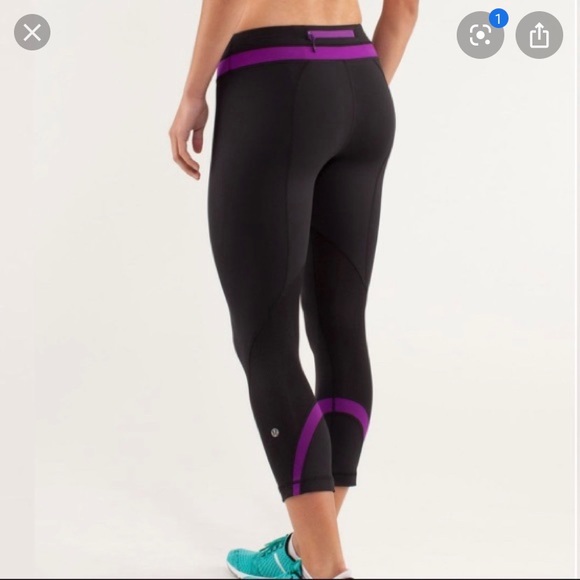 lululemon athletica Pants - Lululemon athletics run inspire crop leggings